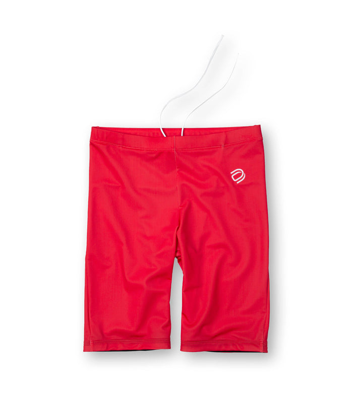 men's jammer big logo/red - deboer swim