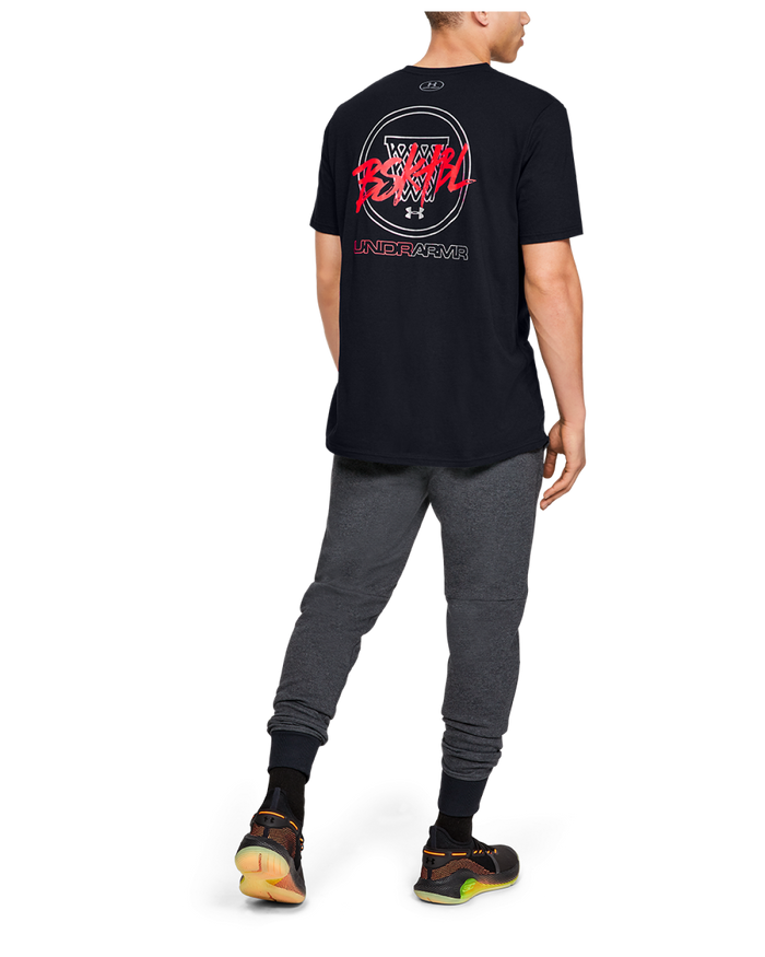 Men's UA Basketball Script T-Shirt 1347747-001