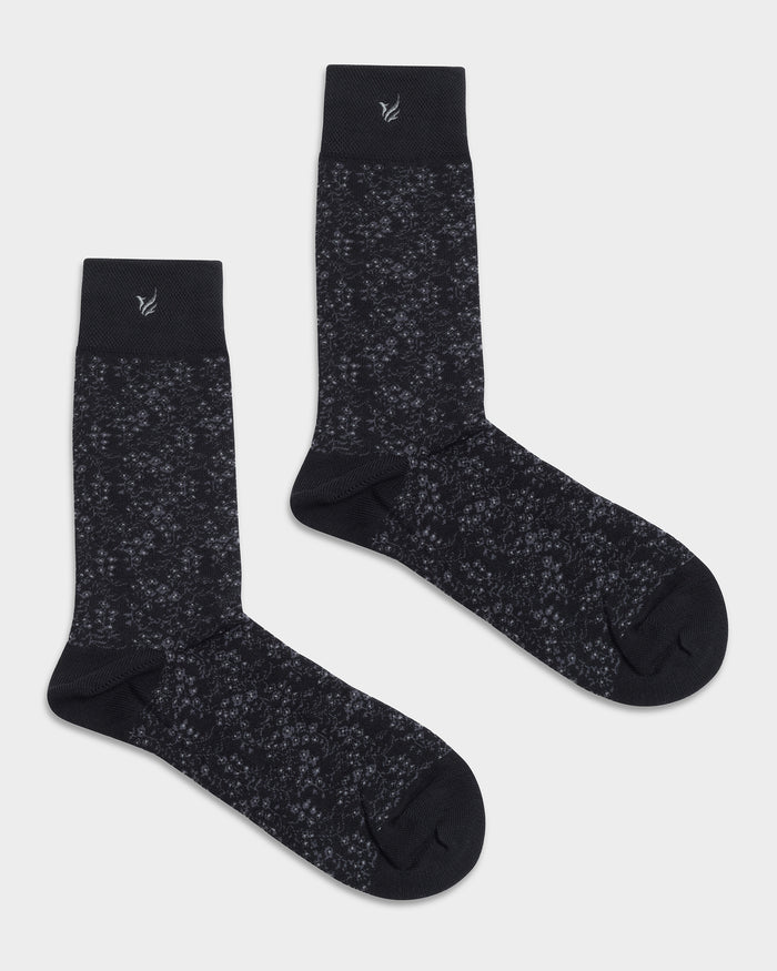 Mercerised Cotton Crew Length Socks Pack of 3 - Walcaw