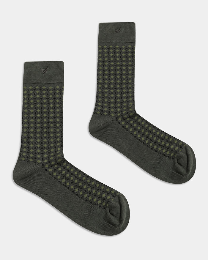 Mercerised Cotton Crew Length Socks Pack of 3 - Wieslawa