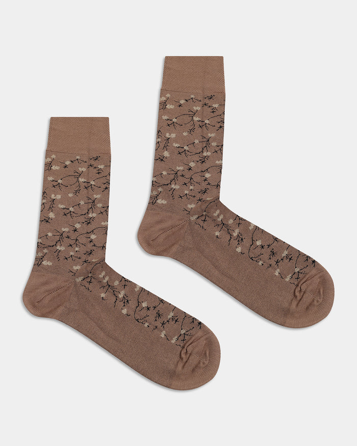 Mercerised Cotton Crew Length Socks Pack of 3 - Wim