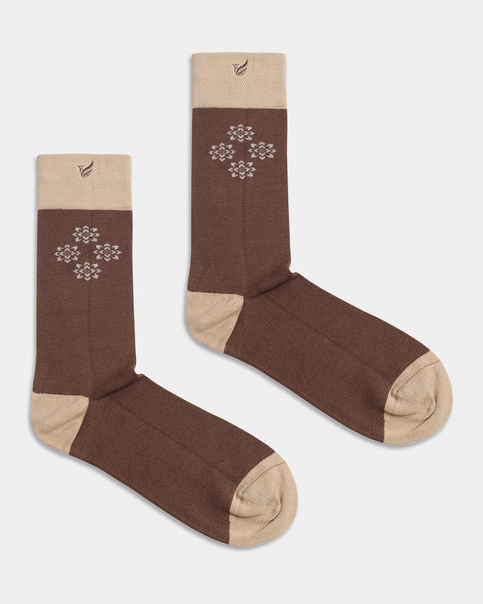 Mercerised Cotton Crew Length Socks Pack of 3 - Wodow