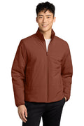 Mercer+Mettle® Men's Brookline Quilted Jacket - Dark Sienna