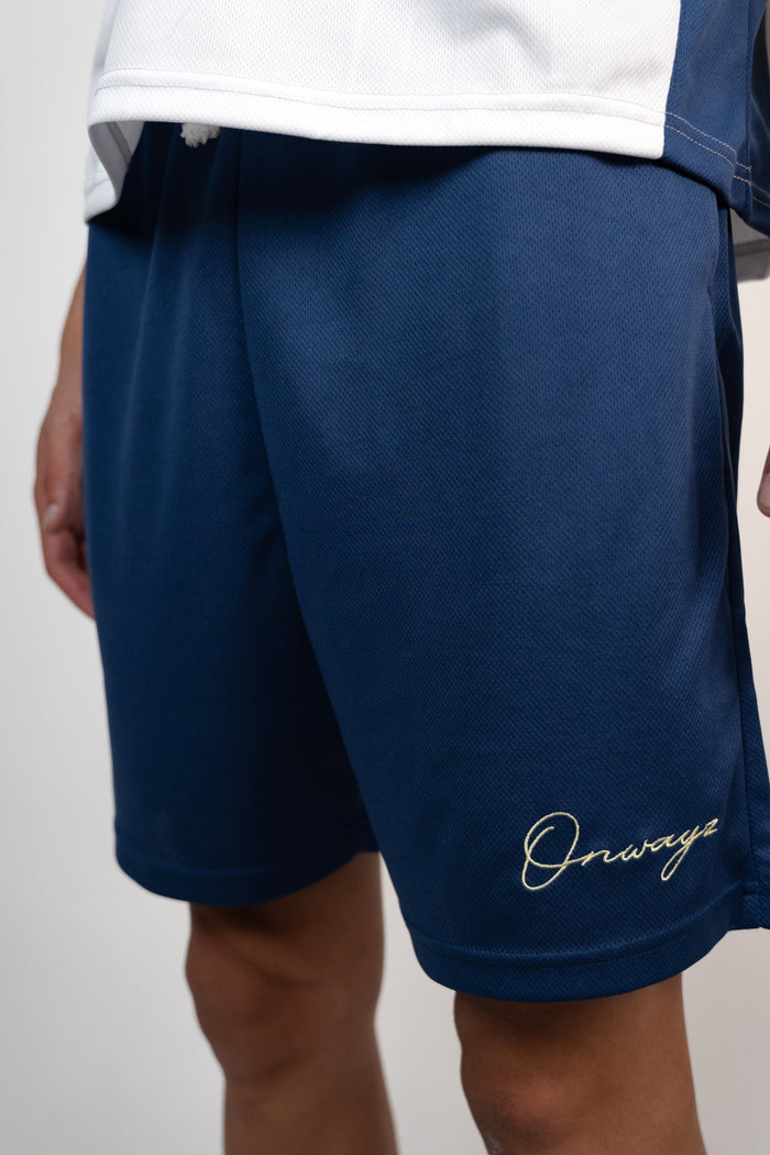 Mesh shorts - Navy