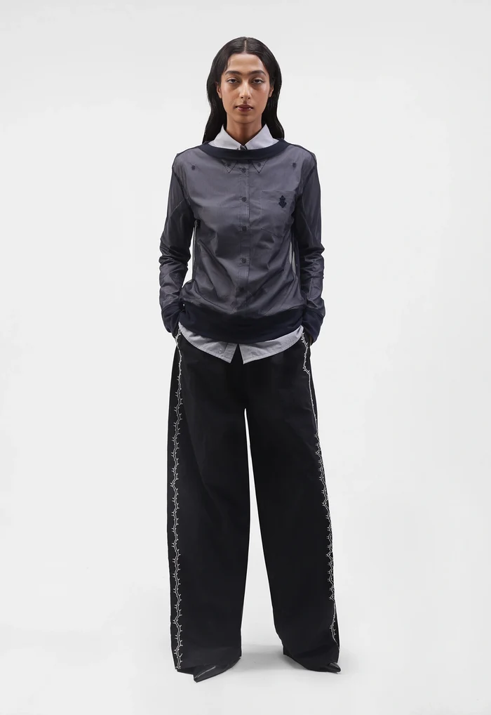 Mesh Sweater