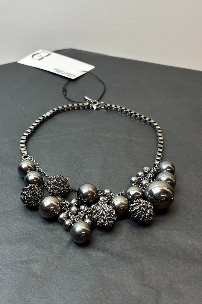 Metal Ball Layered Necklace image 1