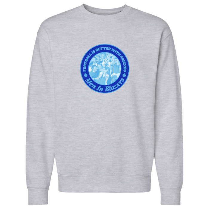 MiB Football is Better With Friends Crewneck Sweatshirt
