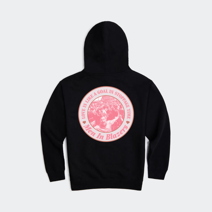 MiB Love Is Like A Goal In Stoppage Time Crest Hoodie