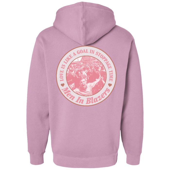 MiB Love Is Like A Goal In Stoppage Time Crest Hoodie