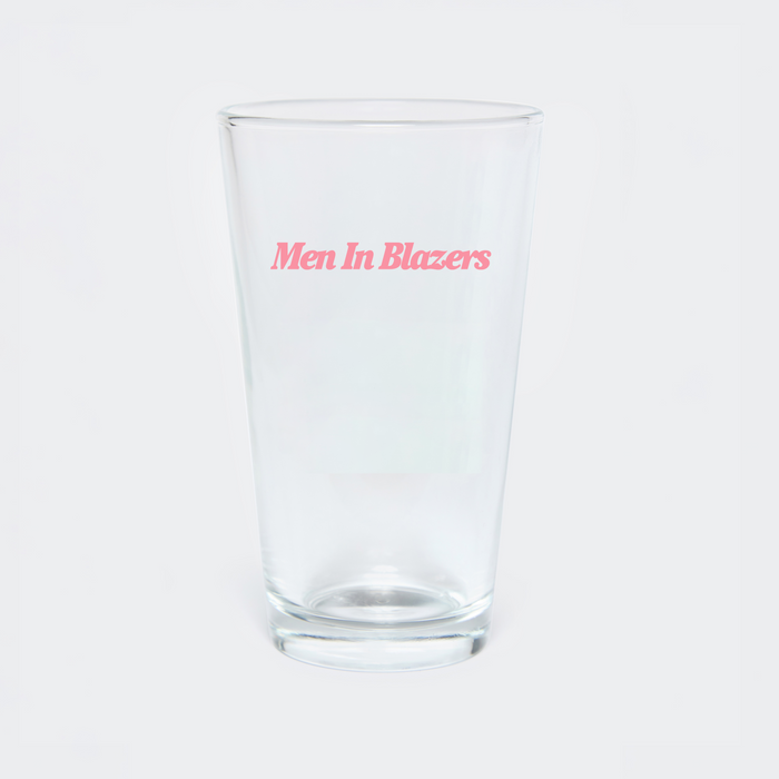 MIB Love Is Like A Goal In Stoppage Time Pint Glass