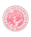MIB Love Is Like A Goal Round Sandstone Coaster