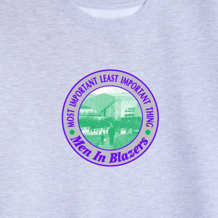 MiB Most Important, Least Important Crest Crewneck Sweatshirt