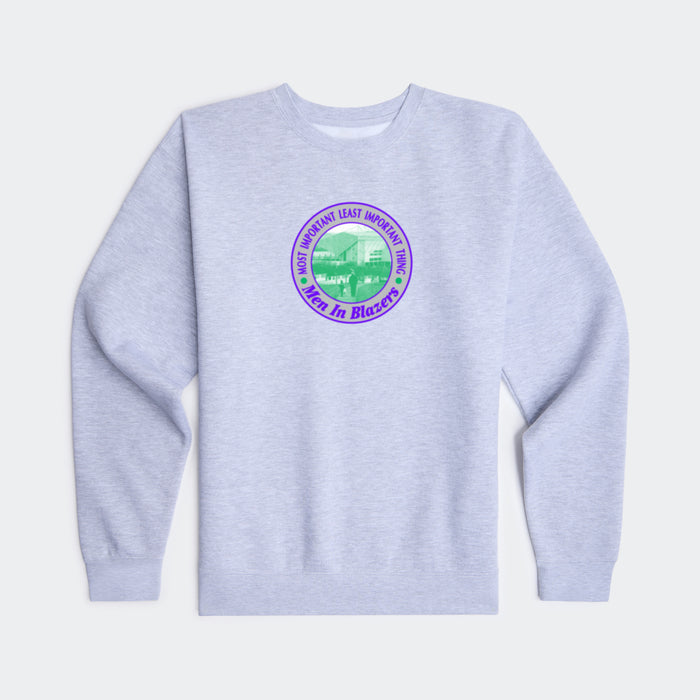 MiB Most Important, Least Important Crest Crewneck Sweatshirt