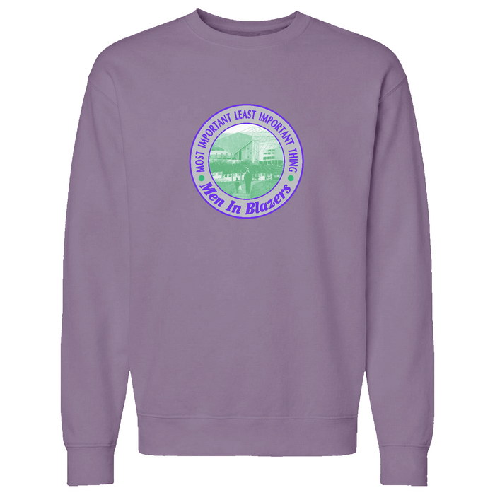 MiB Most Important, Least Important Crest Crewneck Sweatshirt