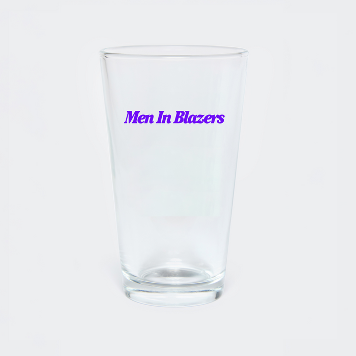 MIB Most Important, Least Important Pint Glass
