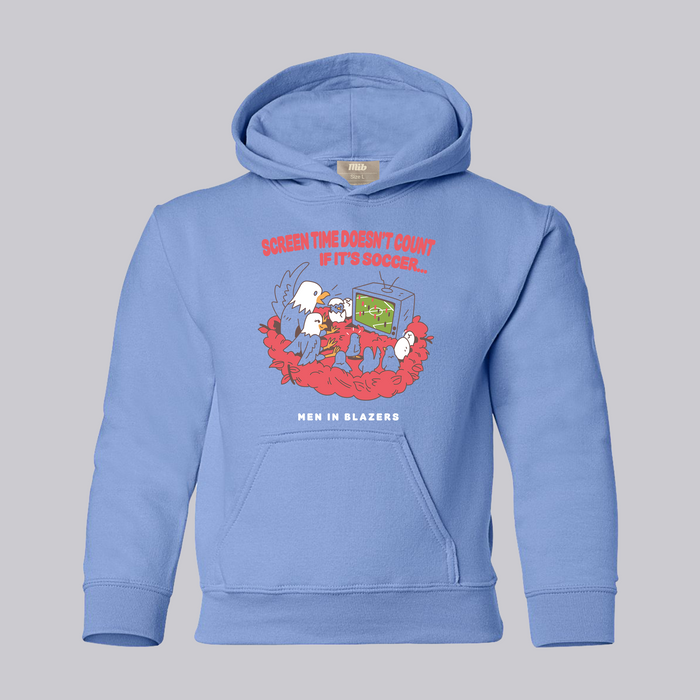 MiB Screen Time Doesn't Count Youth Hoodie