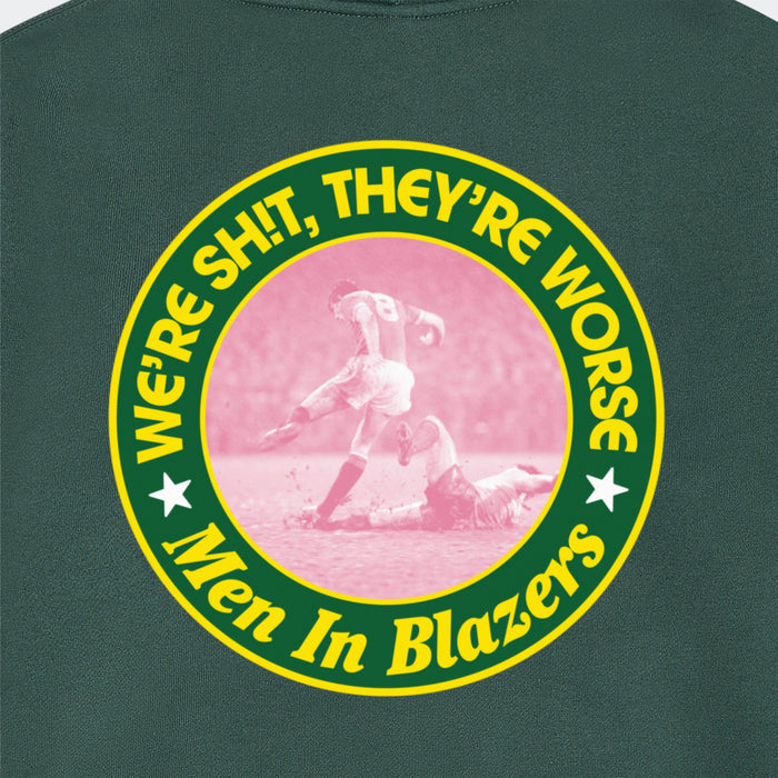 MiB We're Shit, They're Worse Crest Hoodie