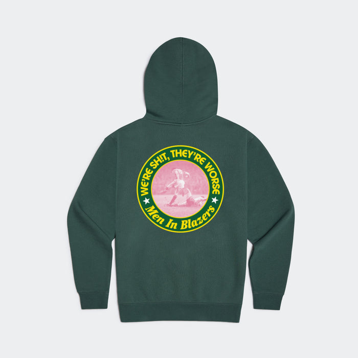MiB We're Shit, They're Worse Crest Hoodie