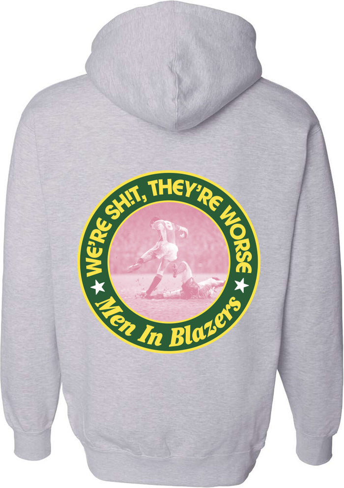 MiB We're Shit, They're Worse Crest Hoodie