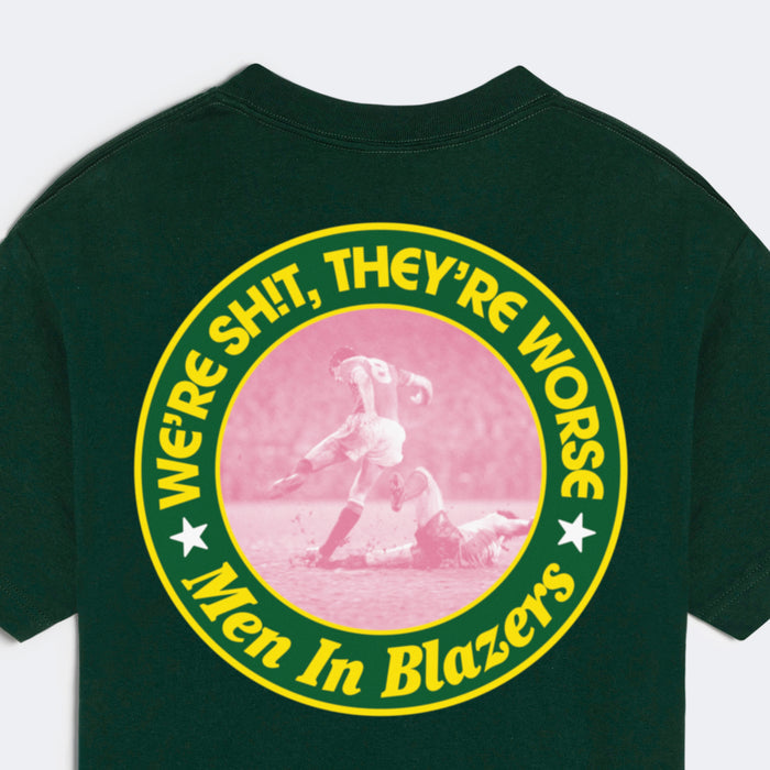 MiB We're Shit, They're Worse Crest Tee