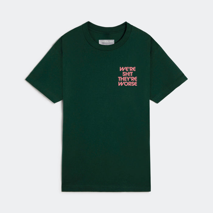 MiB We're Shit, They're Worse Crest Tee
