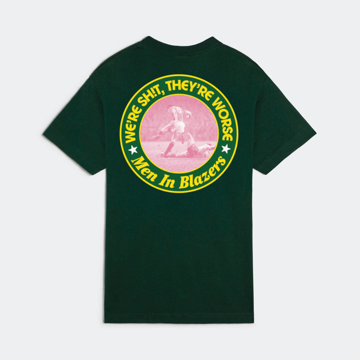 MiB We're Shit, They're Worse Crest Tee