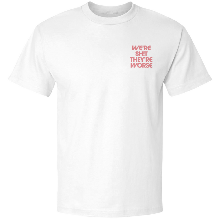MiB We're Shit, They're Worse Crest Tee