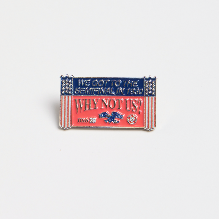 MiB Why Not Us? Pin