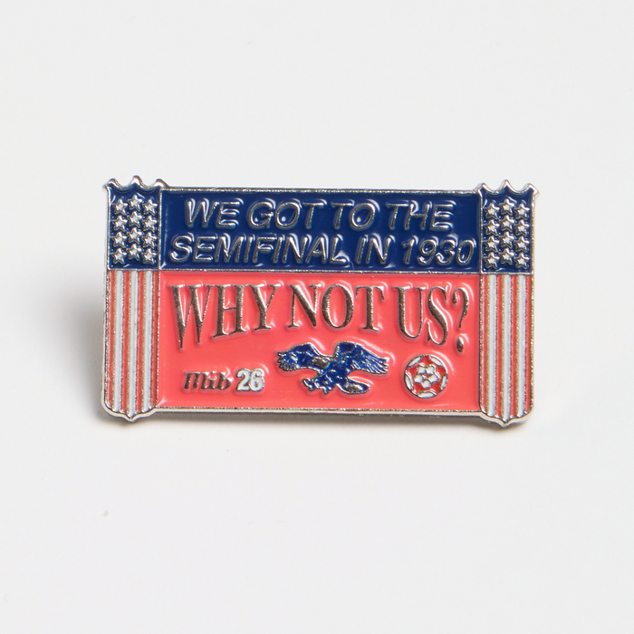 MiB Why Not Us? Pin