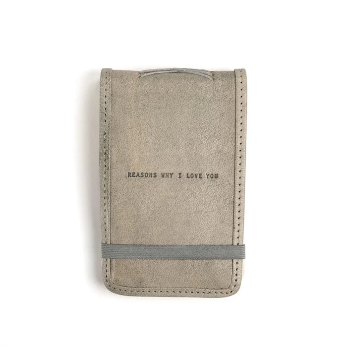 Mini Leather Journals - Stone - Adored A Lovely Boutique