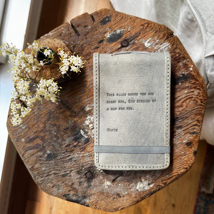 Mini Leather Journals - Stone - Adored A Lovely Boutique