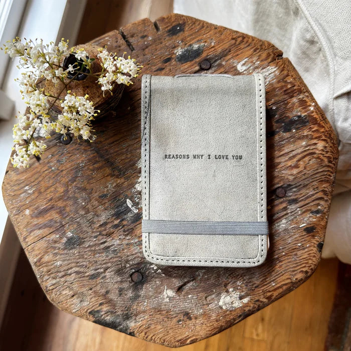Mini Leather Journals - Stone - Adored A Lovely Boutique