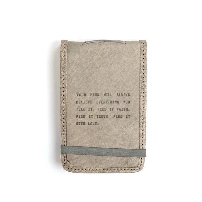 Mini Leather Journals - Stone - Adored A Lovely Boutique