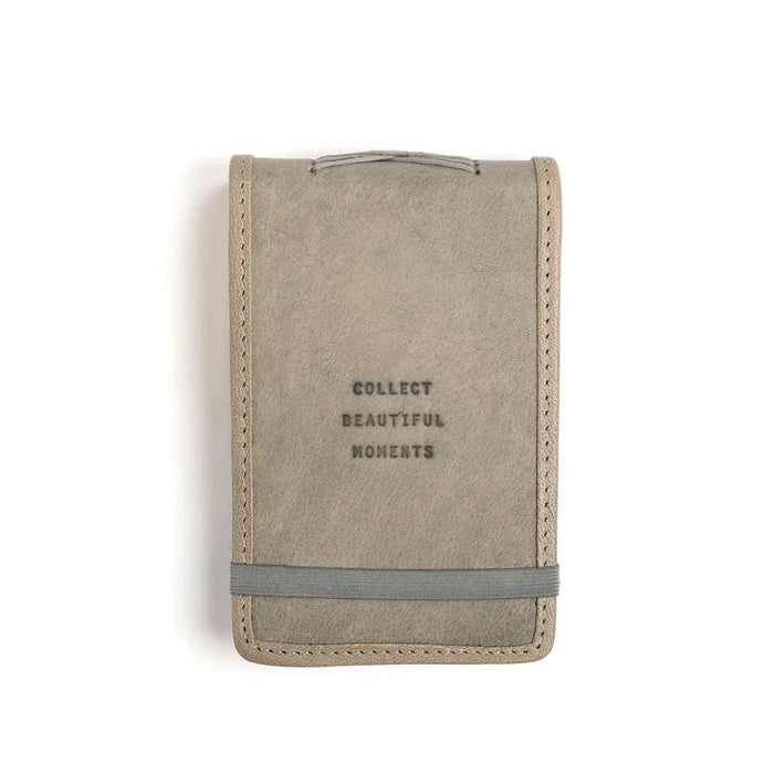 Mini Leather Journals - Stone