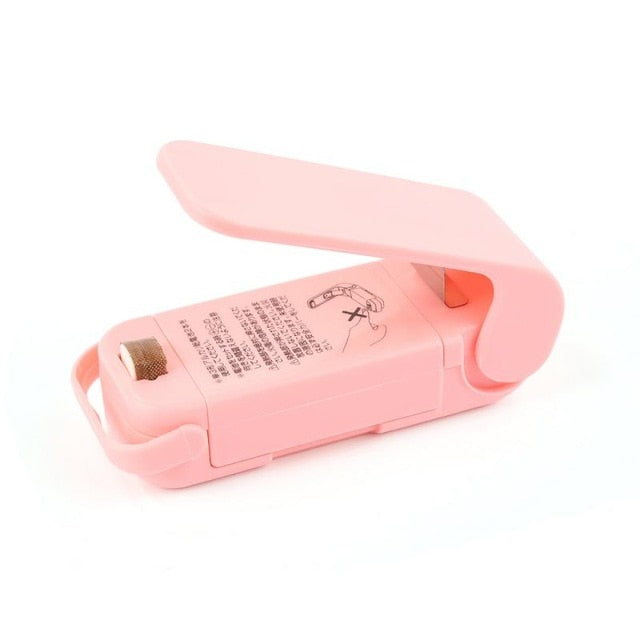 Mini Portable Food Clip Heat Sealing Machine Sealer Home Snack Bag Sealer - foxberryparkproducts