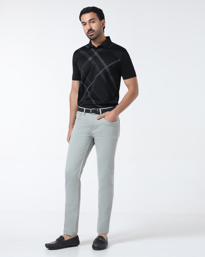 Mint Bleed Zero Slim Fit Jeans - Rene