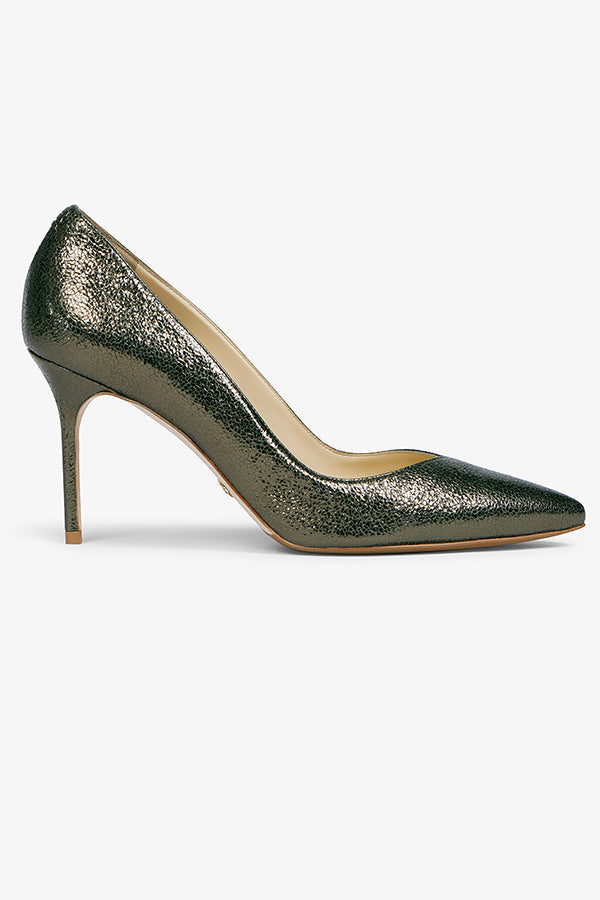 Packshot image of the sarah flint perfect pump in cypress crackle | Exclude