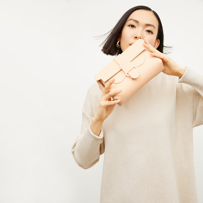 image of the M.M.LaFleur x SENREVE Aria Belt Bag in Chablis