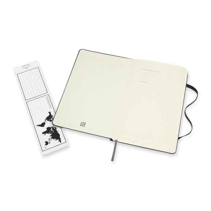 Moleskine® Hard Cover Large Double Layout Notebook