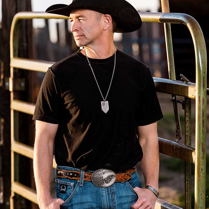 Montana Silversmiths American Made Tradition Buckle