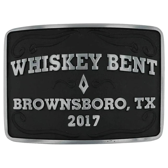 Montana Silversmiths Brownsboro Whiskey Bent Buckle