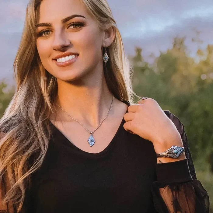 Montana Silversmiths Montana Skies Turquoise Cuff Bracelet