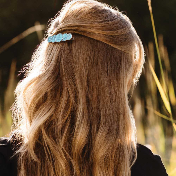 Montana Silversmiths Western Horizon Turquoise Barrrette