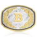 Montana Silversmiths Western Initial B Buckle