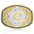 Montana Silversmiths Western Initial C Buckle