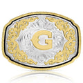 Montana Silversmiths Western Initial G Buckle