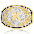 Montana Silversmiths Western Initial K Buckle