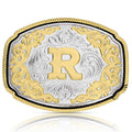 Montana Silversmiths Western Initial R Buckle