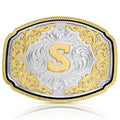 Montana Silversmiths Western Initial S Buckle