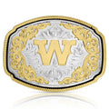 Montana Silversmiths Western Initial W Buckle